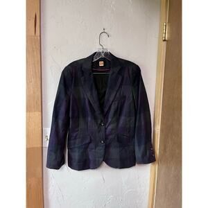 Hugo Boss Plaid Blazer Sz 8